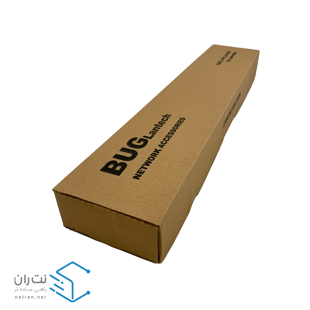 پچ پنل 24 پورت Cat6 UTP باگ – BUG-6